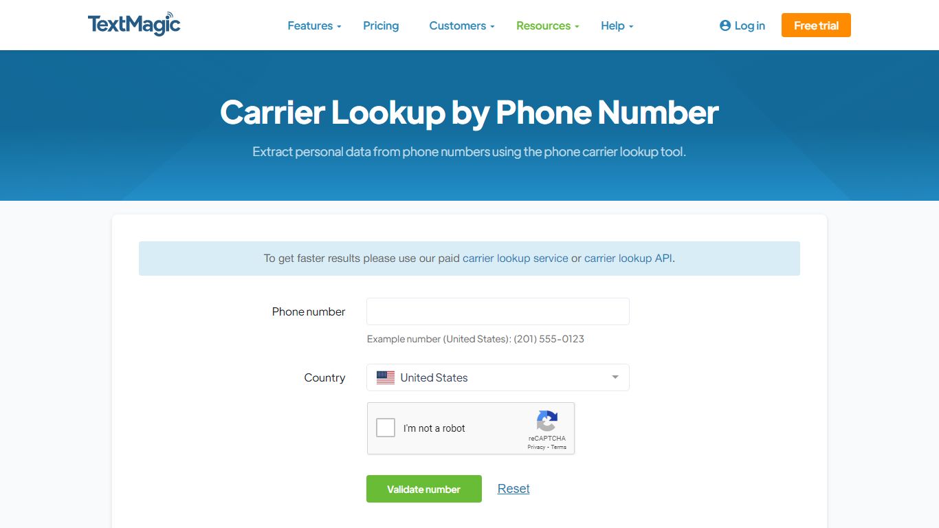 Carrier Lookup: Identify & Organize Numbers by Carrier - TextMagic